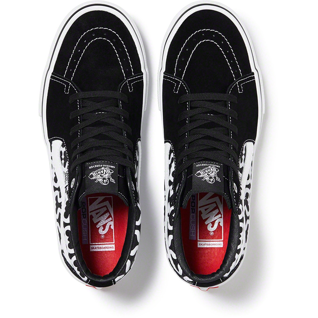 Supreme®/Vans® Monogram S Logo Skate Grosso Mid view 11